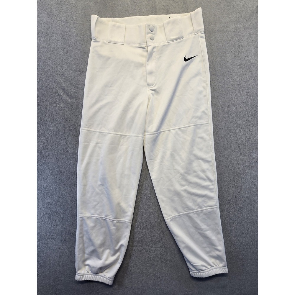 Nike Dri-Fit Baseball Pants LongBall Gray  Size large Youth/Men RN 56323